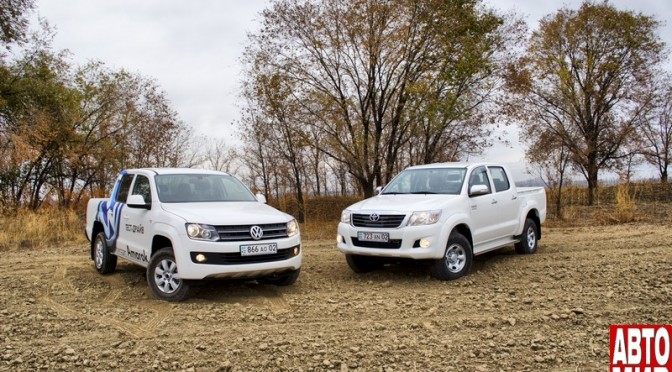 Каста рабочих: Toyota Hilux VS Volkswagen Amarok