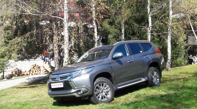Mitsubishi Pajero Sport: теперь и у нас!